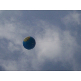 balão blimp em forma de boia Marco Leite