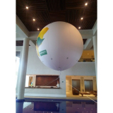 balão blimp inflável de propaganda Parque Retiro do Carrilho