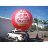 balão blimp inflável preço São Sebastião da Grama