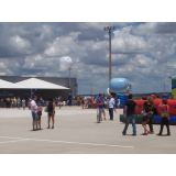balão blimp para festivais Cruzeiro