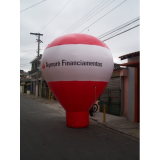 balão promocional rooftop personalizado valor Pereira Barreto