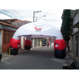 contato de fabrica de tenda inflável Taguaí
