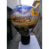 empresa de réplica promocional inflável Núcleo Residencial Beira Rio