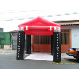 empresa de tenda inflável para evento contato Pindamonhangaba