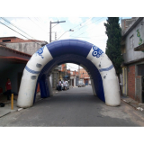 empresa de tenda inflável para festa telefone Chácaras Três Marias