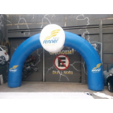 fabricante de totem inflável com logo personalizado Montes Claros