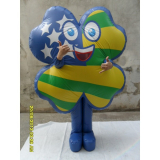 fantasia inflável de mascote preço Nordeste