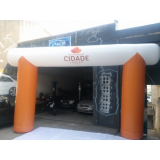 loja de portal de chegada inflável Chácara São Felipe