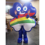 mascote inflável preço Vila São João
