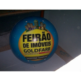 réplica de embalagem de produto inflável Serra das Cabras