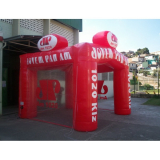 tenda inflável personalizada Vale do Itajaí