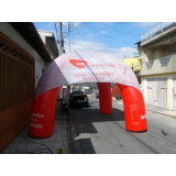 tenda inflavel promocional para evento valor Taguaí
