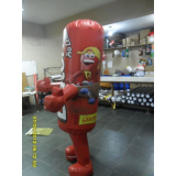 valor de mascote inflável Presidnte Altino